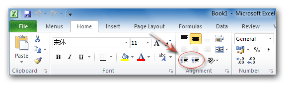 Where Is Cell Padding In Microsoft Excel 2007 2010 2013 2016 2019 And 365