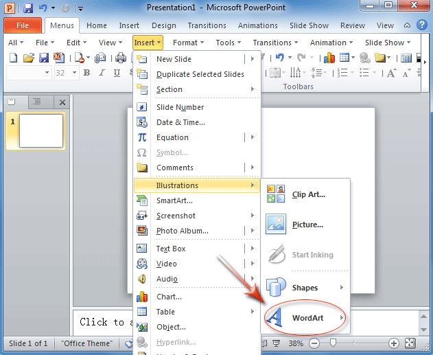 Where Is WordArt In Office 2007 2010 2013 And 365