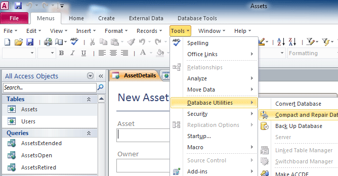 Microsoft Access Unhide Database Window In Access