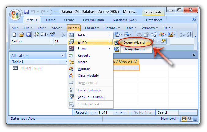 Where Is Create Query In Microsoft Access 2007 2010 2013 2016 2019 