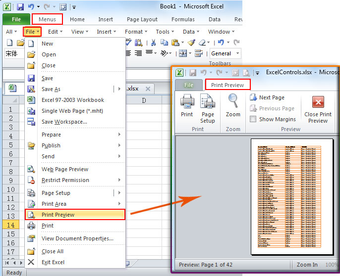 setting print area in excel for mac 2011