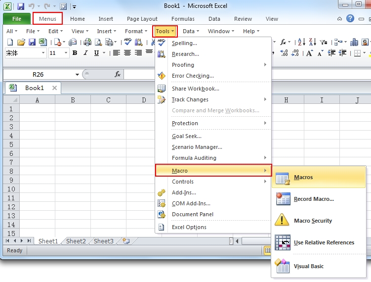 Where Is Macro In Microsoft Excel 2007 2010 2013 2016 2019 And 365