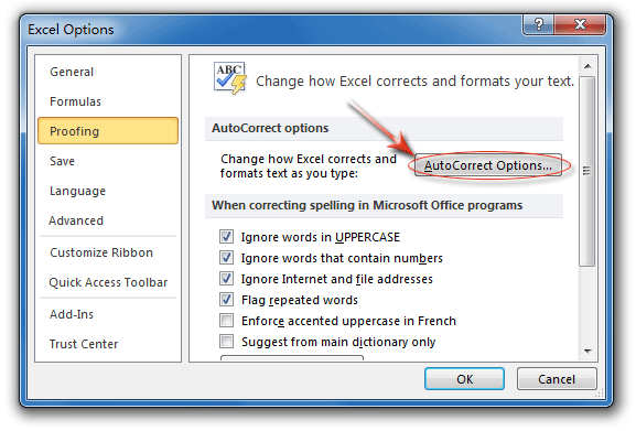 how to update microsoft word autocorrect
