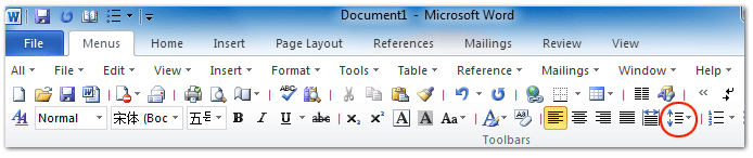 Where Is Line Spacing In Office 2007 2010 2013 And 365