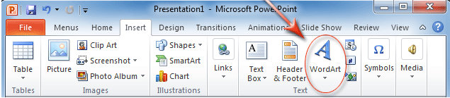 microsoft powerpoint word art download