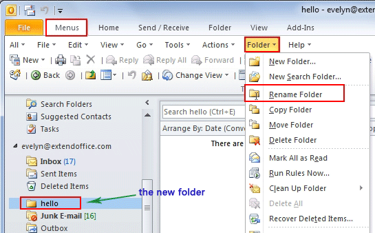 Where Is Rename In Microsoft Outlook 2010 2013 2016 2019 And 365