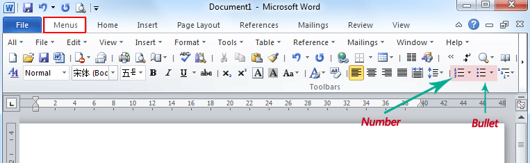 Bullets And Numbering In Ms Word 2007 Design Talk