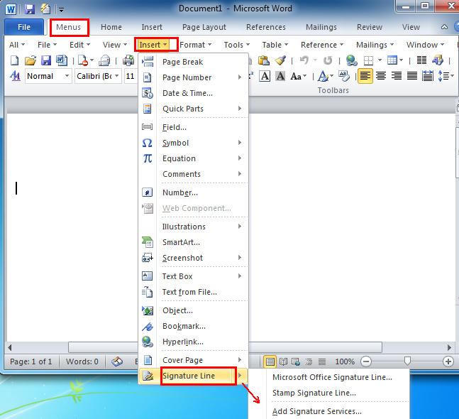 hyperlink signature in word for mac outlook 2011